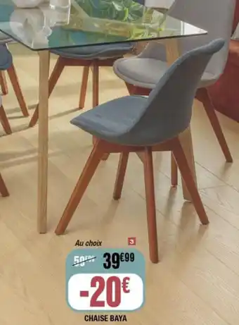 La Foir'Fouille CHAISE BAYA offre