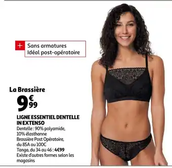 Auchan Ligne Essentiel Dentelle In Extenso offre