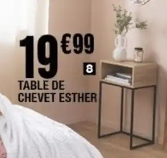 La Foir'Fouille TABLE DE CHEVET ESTHER offre