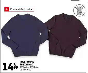Auchan Pull Homme In Extenso offre