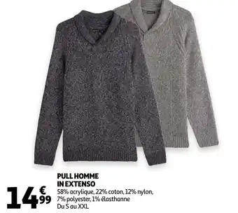 Auchan Pull Homme In Extenso offre