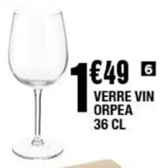 La Foir'Fouille VERRE VIN ORPEA 36 CL offre