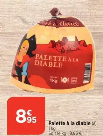 Bi1 Palette à la diable (A) offre