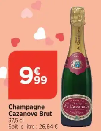 Bi1 Champagne Cazanove Brut offre