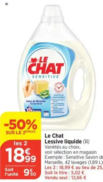 Bi1 Lessive liquide (14) offre