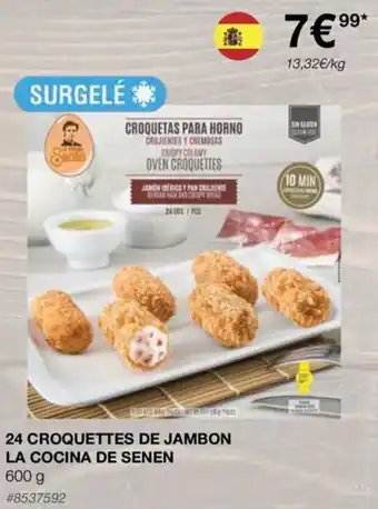 24 CROQUETTES DE JAMBON LA COCINA DE SENEN