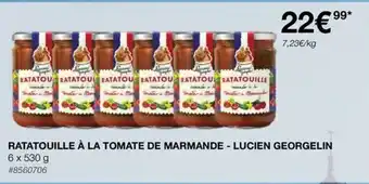 Costco RATATOUILLE À LA TOMATE DE MARMANDE - LUCIEN GEORGELIN offre