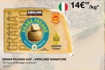 Costco GRANA PADANO AOP - KIRKLAND SIGNATURE offre