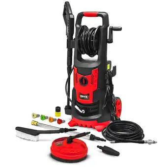 Bricomarché Nettoyeur haute pression 2100W - 165 bars avec moteur à induction + accessoires - Brick offre