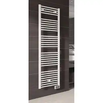 Bricorama Radiateur sèche serviettes FLECHE électrique blanc hauteur 1658 mm largeur 600 mm 1000 W offre