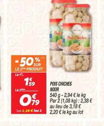 Netto POIS CHICHES NOOR offre