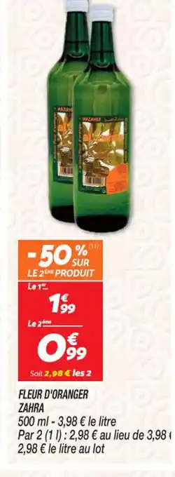 FLEUR D'ORANGER