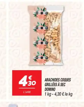 Netto ARACHIDES COQUES GRILLÉES À SEC offre