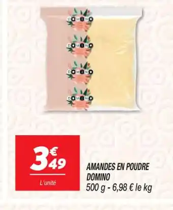 Netto AMANDES EN POUDRE DOMINO offre