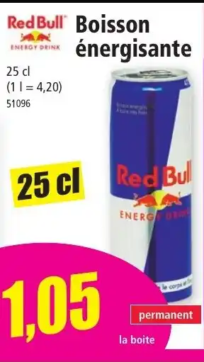 Norma Red Bull Boisson énergisante offre