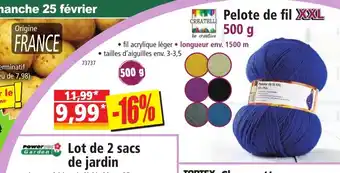 Norma Pelote de fil offre