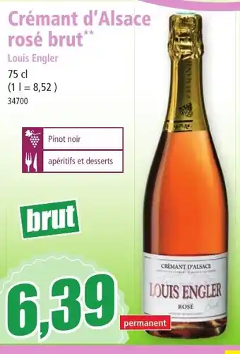 Norma Crémant d'Alsace rosé brut offre