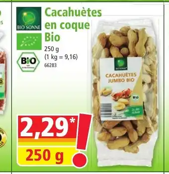 Norma Cacahuetes en coque bio offre