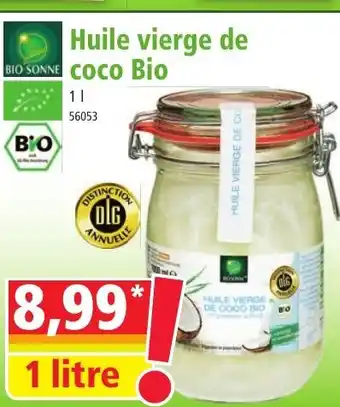 Norma Huile vierge de coco bio offre