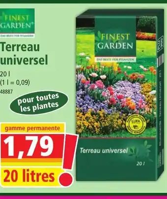 Norma Terreau universel offre