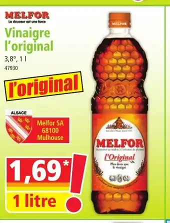 Norma Vinaigre l'original offre