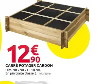 Mr Bricolage CARRÉ POTAGER CARDON offre