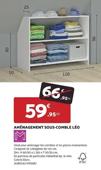 AMÉNAGEMENT SOUS-COMBLE LÉO