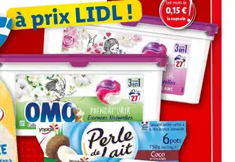Lidl Omo capsules offre