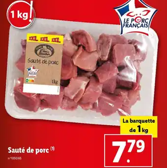 Sauté de porc