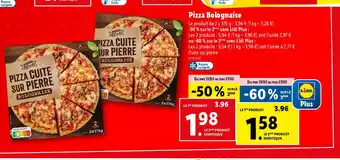 Lidl Pizza Bolognaise offre