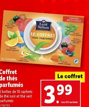 Lidl Coffret de thés parfumés offre