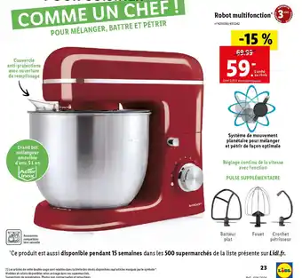 Lidl Robot multifonction offre