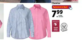 Lidl Chemise offre