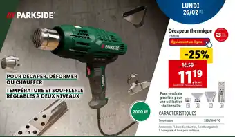 Décapeur thermique
