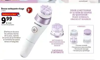 Lidl Brosse nettoyante visage offre