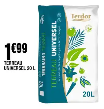 La Foir'Fouille TERREAU UNIVERSEL 20 L offre