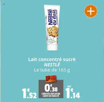 Coccinelle Express Lait concentré sucré NESTLÉ offre