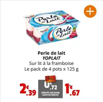 Coccinelle Supermarché Perle de lait YOPLAIT offre
