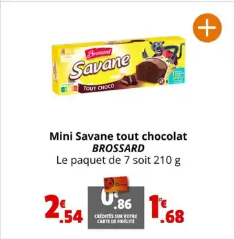 Coccinelle Supermarché Mini Savane tout chocolat BROSSARD offre