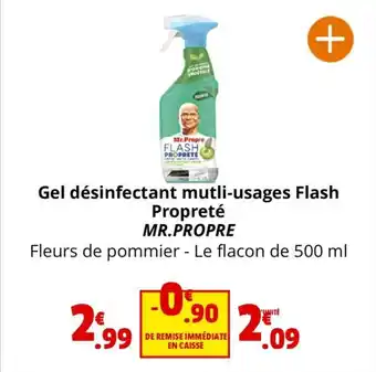 Gel désinfectant mutli-usages Flash Propreté MR.PROPRE