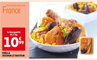 Auchan PAËLLA AUCHAN LE TRAITEUR offre