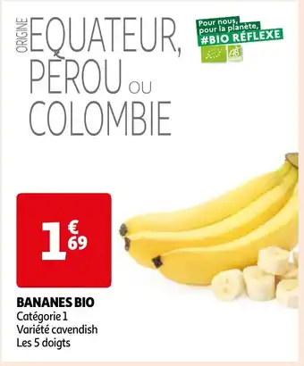 Auchan BANANES BIO offre