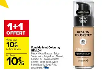 Carrefour Fond de teint Colorstay REVLON offre