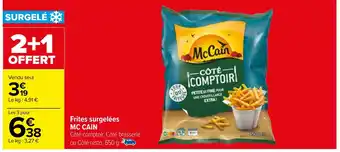 Carrefour Frites surgelées MC CAIN offre