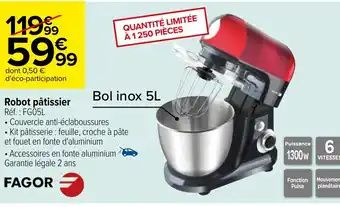 Carrefour Robot pâtissier Réf. : FG05L offre
