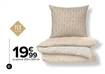 Carrefour Parure "Anastasia" offre