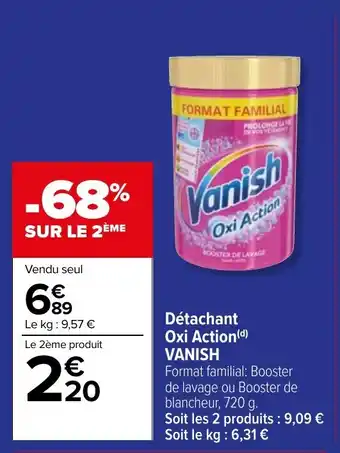 Carrefour Market Détachant Oxi Action(d) VANISH offre