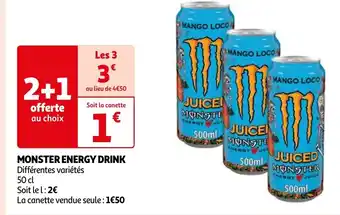Auchan MONSTER ENERGY DRINK offre