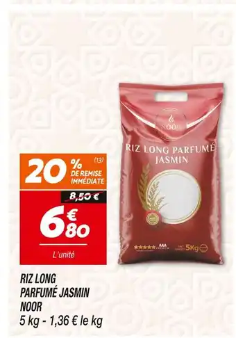 Netto NOOR RIZ LONG PARFUMÉ JASMIN offre