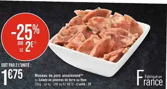 Géant Casino Museau de porc assaisonné offre